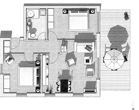 Residenz Am Hafen Boddensuite 阿伦斯霍普 外观 照片