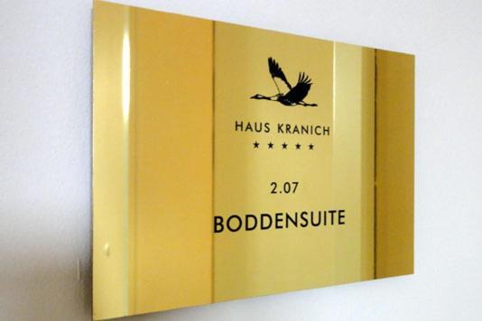 Residenz Am Hafen Boddensuite 阿伦斯霍普 外观 照片